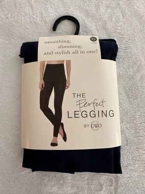 Cato Navy Stretch Leggings